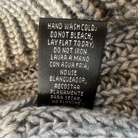 Sioni Wool Blend Faux Fur Long Sleeveless Cardigan Button Vest Size XL - Picture 13 of 15